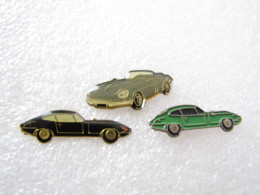 PIN'S    LOT  3  JAGUAR  TYPE  E - Jaguar