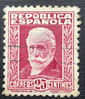 Espana - Spain -  C20/24 - 1931 - (°)used - Michel 622 IIA - Pablo Iglesias - Gebraucht