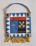 Portugal Drapeau Fanion SRT Moçambique Mozambique écoute Interception Radio Guerre Coloniale 1960 Colonial War Pennant - Drapeaux