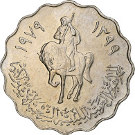 Libye, 50 Dirhams, 1979/AH1399, Cupro-nickel, SPL, KM:22 - Libia