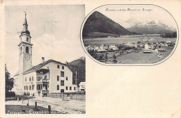 BEVERS (GR) Mehrfachansicht - Pension Crasta Mora - Bevers Und Die Bernina Gruppe - Verlag Engadin Press 8290 - Bever
