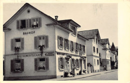 RÜTI (ZH) Werbekarte Speisewirtschaft Bauhof - Verlag L. M. Kohler  - Rüti