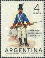 ARGENTINA - AÑO 1964 - Día Del Ejercito - Usado Con Goma Y Marca De Charnela - Gebruikt