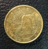 2023 Croatia, 50 Euro Cent Coin - Croazia