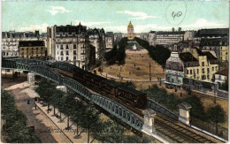 Delcampe - CPA PARIS 7e - Le Métropolitain Et Avenue De Breteuil (82071) - Pariser Métro, Bahnhöfe