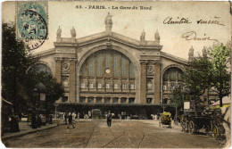 Delcampe - CPA PARIS 10e - Gare Du Nord (81849) - Pariser Métro, Bahnhöfe