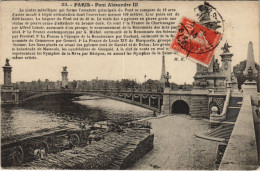 Delcampe - CPA PARIS 7e Pont Alexandre III (35829) - Brücken