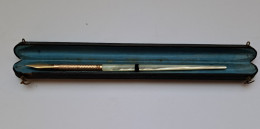 ANTICA PENNA DA INTINGERE FAIRCHILD 4 MADREPERLA ORO 14 K 1840 BOX E PENNINO - Lapiceros