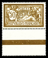 ** N°120, 50c Merson, Brun Foncé Et Gris Clair, Bdf, Très Bon Centrage. TTB (certificat)  Qualité: ** - 1900-27 Merson