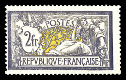 * N°122, Merson, 2F Violet Et Jaune. TB  Qualité: *  Cote: 1000 Euros - 1900-27 Merson