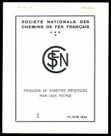 (*) N°216A/219A Série 'Electrification' En 6 EPREUVES DE LUXE, Dont Non émis 20F Orange: Ensemble Superbe Et RARE (certi - Mint/Hinged