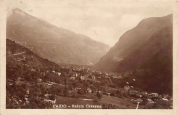 Svizzera - FAIDO (TI) Veduta Generale - CARTOLINE FOTO - Ed. O. Guzzi 1058 - Faido