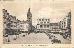 Delcampe - D 59. DOUAI.  LA PLACE D ARMES.  CARTE ECRITE - Douai
