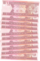 Afghanistan 10x 1 Afghani 2002 UNC - Afghanistan