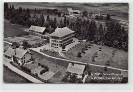 SORENS (FR) Gruyères. L'Hospice. Vue Aérienne - Ed. A.B.C. 50 - Sorens