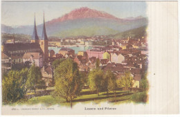 280 C. Charnaux Frères & Cie., Genève - Luzern Und Pilatus - (Suisse/Schweiz/Svizzera) - Bretaye