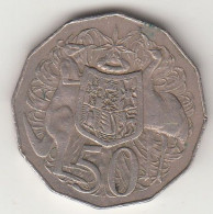 AUSTRALIA - MONEDA DE 50 CENTAVOS DE 1976 - Autres & Non Classés