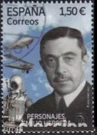 ESPAGNE SPANIEN SPAIN ESPAÑA 2021 EMILIO HERRERA USED  ED 5487 MI 5537 YT 5242 SN 4516 SG 5487 - Gebraucht