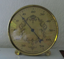 Vintage  Koperen Staande  THERMOMéTRE  Précision    JOHNSON  WAX - Other Apparatus