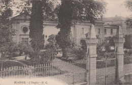 Delcampe - 42 ROANNE    L'Hospice.  PLAN 1918     RARE - Roanne