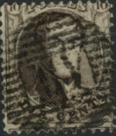 [O SUP] N° 14, Superbe Obl Centrale Ambulant 'M.V.', Coba +40 € - 1863-1864 Medallions (13/16)