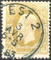 [O SUP] N° 32, Superbe Obl Ambulant 'Est 2' - 1869-1883 Leopold II