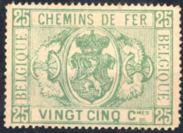 [** SUP] TR3, 25c Vert, Excellent Centrage. Fraîcheur Postale - Certificat Photo. Rare Et Superbe. COB : Prix D'amateur - Mint