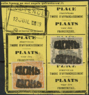 [O SUP] TR71-cu, 1F Gris, Impression Doublée (glissée) Sur Document - Rare - Other & Unclassified