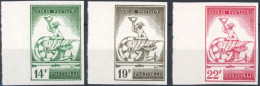 [** SUP] TR361/63, Colis Postaux. La Série Non Dentelée (tirage 90 Ex) Bdf. Rare Et Largement Sous-coté - Other & Unclassified
