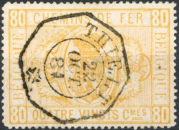 [O TB] TR5 (trou), Superbe Obl TG 'Thielt' - Cote: 30€ - Used
