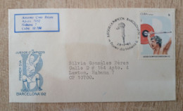 Cuba 1991- Lettre Ordinaire à  Cuba - Covers & Documents