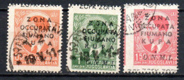 ZONA FIUMANO KUPA 1941 ONMI INFANZIA SERIE COMPLETA COMPLETED SET USATA USED OBLITERE' - Fiume & Kupa