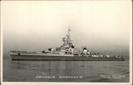 Delcampe - BATEAUX - BATEAU DE GUERRE - CROISEUR MONTCALM - Guerra