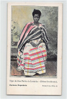 Equatorial Guinea - Native Woman From San Pablo De Loanda (Luanda, Angola) - Publ. Unknown Serie J Bis N. 10 - Equatorial Guinea