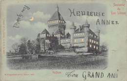 VUFFLENS-LE-CHÂTEAU (VD) Carte à La Lune - Le Château - Ed. H. Guggenheim & Co 4217 - Vufflens-le-Château