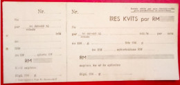 German Occupation Of Latvia.RMARK- RIGA 1944 V- RARE - Latvia