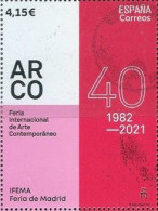 ESPAGNE SPANIEN SPAIN ESPAÑA 2021 FROM M/S ARCO INTERNATIONAL CONTEMPORARY ART FAIR. MADRID USED ED 5503 MI 5552 YT 5258 - Gebraucht