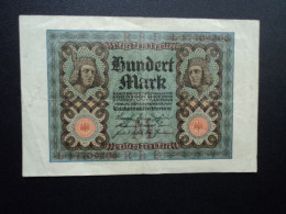 ALLEMAGNE * : 100 MARK   1.11.1920    CA 67b, **/ P 69b    TTB - 100 Mark