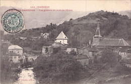 MAULEON BAROUSSE VUE GENERALE ET COURS DE L'OURS 1905 - Mauleon Barousse