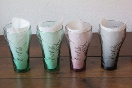 4 Verres Coca Colma Vintage - Tazas & Vasos
