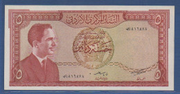JORDAN - P. 15b - 5 Dinars ND (1959 - 1974) UNC, S/n: See Photos - Jordan