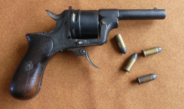 Revolver De Type Galland Mignon Fabrication Liègeoise - Armas De Colección
