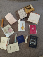 MINIATURES ECHANTILLONS DE PARFUM GRANDES MARQUES, VIDES POUR COLLECTION - Mignon Di Profumo (vuoti)