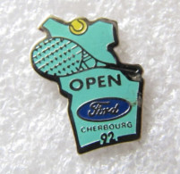 PIN'S    FORD   OPEN TENNIS    CHERBOURG 92 - Ford