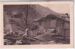 Chocolat Klaus Karte - Alphütten - Sion