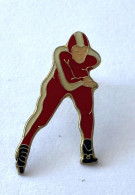PINS SPORT PATINEUR PATINAGE DE VITESSE  / MERCE24/1 - Skating (Figure)