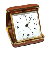 C289 Ancien Réveil De Voyage à Remontoir - Columbia - Alarm Clocks