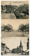 ST-ROMAIN-de-COLBOSC (76) > La Mairie, Salle De Réunions, Salle Des Fêtes Et L'Eglise. (3 Cp) Timbre Décollé Sur La 3ème - Saint Romain De Colbosc