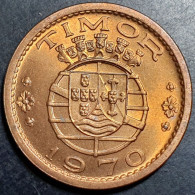Timor 50 Centavos 1970 UNC Original Luster - Timor