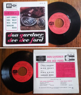 DISQUE VINYLE EP 45t RPM BIEM (7") DON GARDNER And DEE DEE FORD «Last Dance» +3 FRANCE (1965) - Soul - R&B